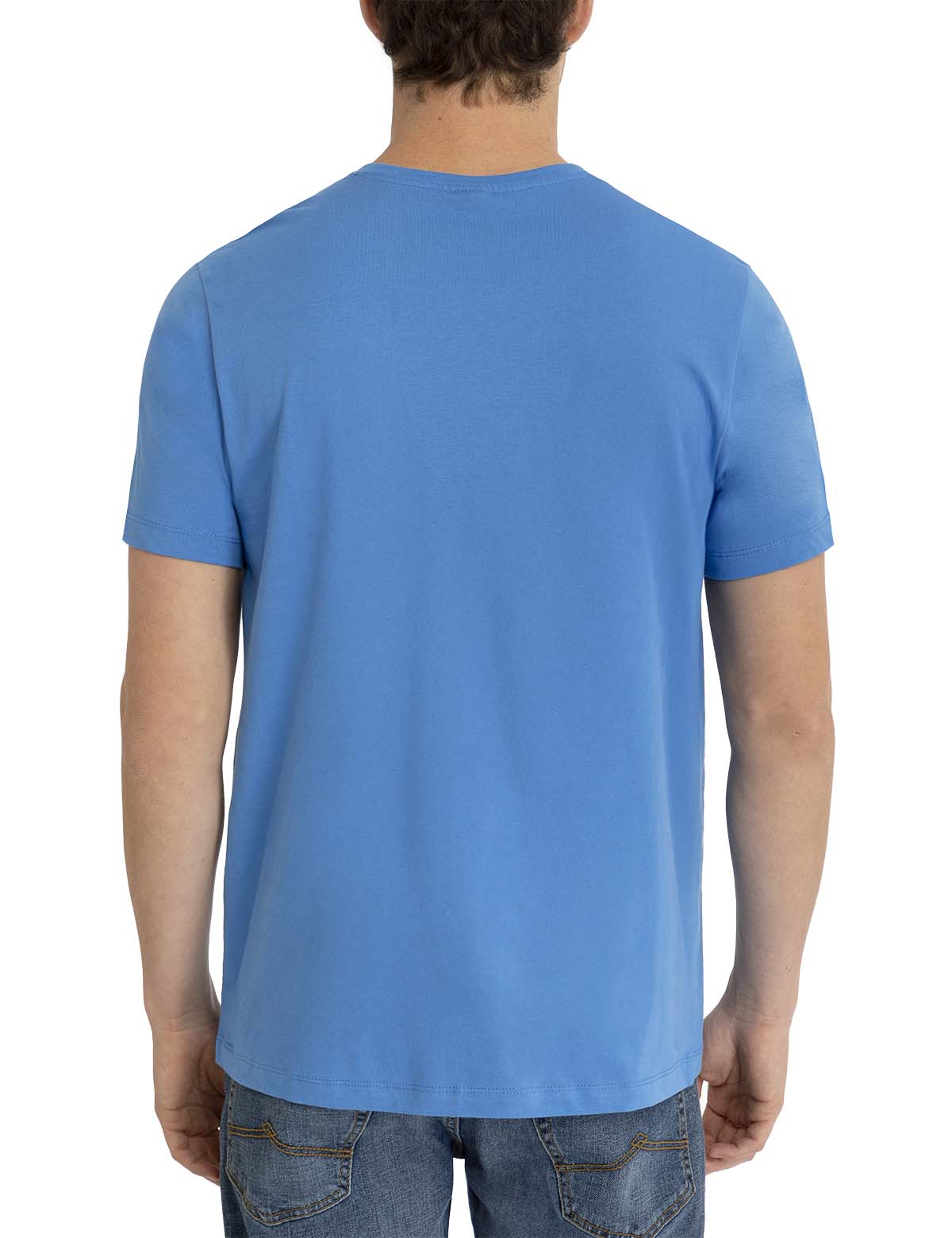 SOLID V-NECK T-SHIRT - Image 2